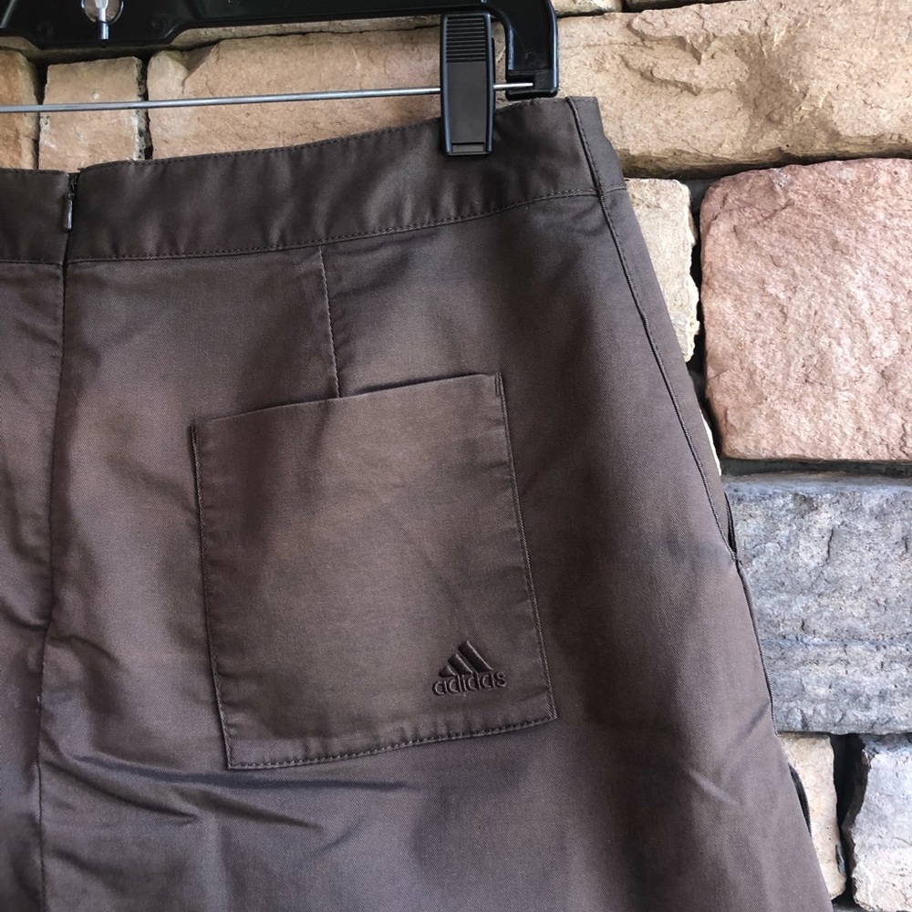 Adidas brown golf skirt Women 8 - Picture 7 of 8